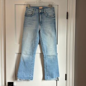 MOTHER denim, the insider crop step fray in limited edition. Size 26